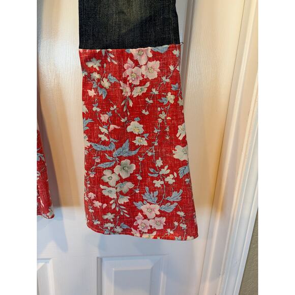 Upcycled Joe's Flare Jeans Bohemian Stretch Size 27 - Picture 2 of 9